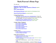 Tablet Screenshot of mark-pearson.com
